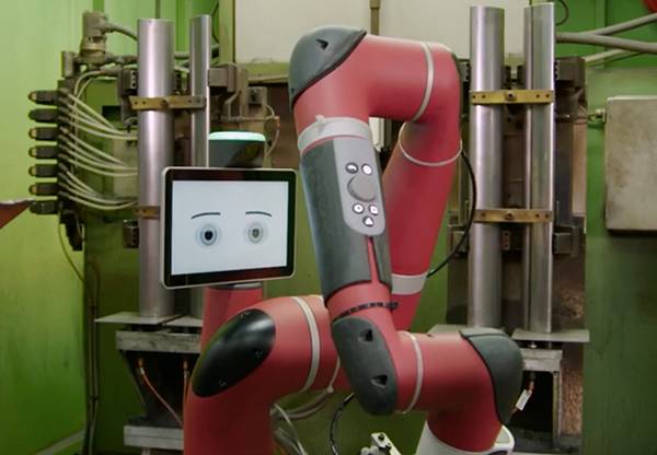 Robot collaboratif Sawyer, cobot industriel métallurgie